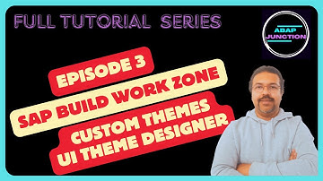 2.3 SAP Build Work Zone - Custom Themes - UI Theme Manager