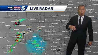 Severe weather approaches Oklahoma