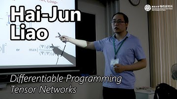 Differentiable Programming Tensor Networks