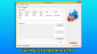easy way to fix hard drive errors