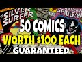 50 Comic Books Worth $100 or More GUARANTEED!!! - Do You Have These Marvel Comics ?