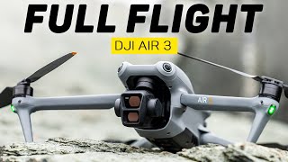 DJI Air 3 Full Flight & Impressions - This Thing Is FAST