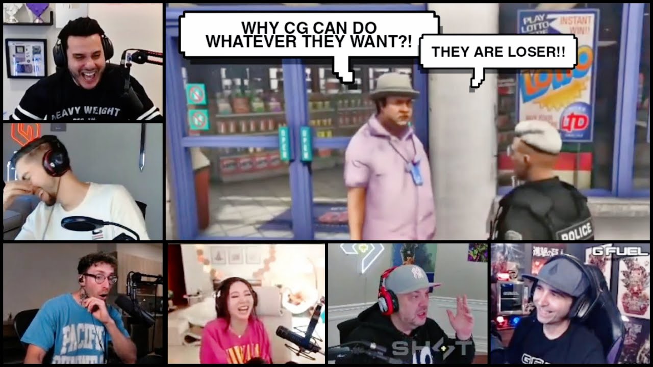 Funny Chang Gang Reaction Compilation (Part 1) | NoPixel | Prodigy RP | GTA RP | CG