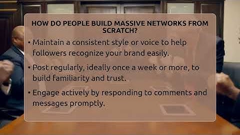 How Do People Build Massive Networks From Scratch? - Everyday-Networking