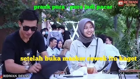 REACTION||GOMBALIN CEWEK HIJAB SAMPAI BAPER|| RIDWAN DEVAN