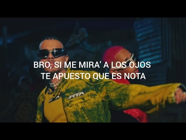 Rauw Alejandro, Angel Dior - TAMO EN NOTA | LETRA - YouTube