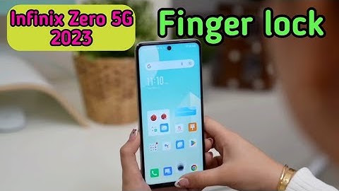 How To Set Finger Lock In Infinix Zero 5G 2023,Fingerprint Lock Setting In Infinix Zero 5G 2023,