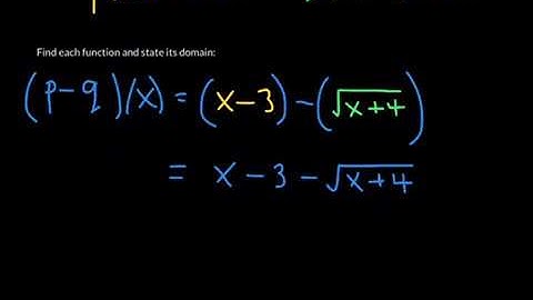 Combining Functions | Function Operations | College Algebra | Part 3 of 3