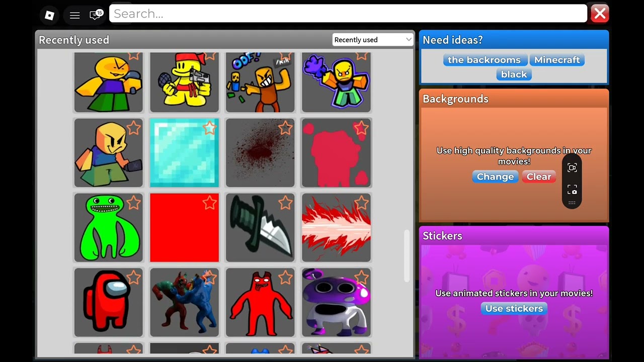 Making backrooms movie