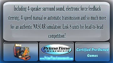 NASCAR Arcade - Video Arcade Simulator - PrimeTime Amusements