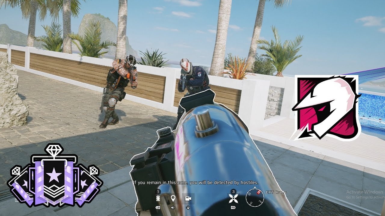 Mozzie’s Shotgun Is Extremely Underrated : Xbox Diamond - Ranked Highlights - Rainbow Six Siege