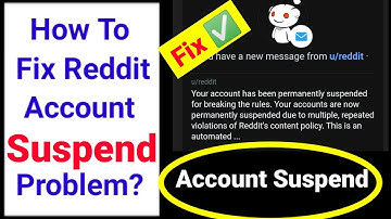How To Fix Reddit Account Suspend Problem ? || Reddit Videos || Mazhar Saeed || P. 30