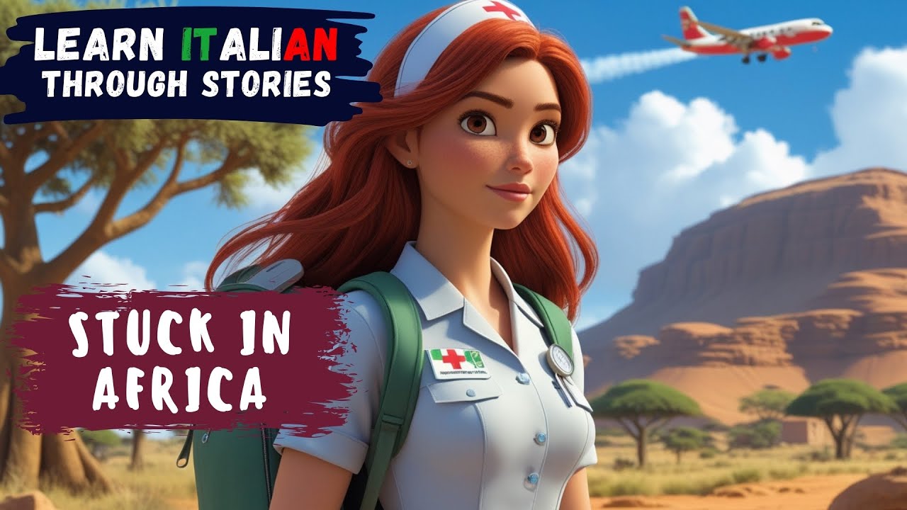 Learn Italian With a Simple Story | Stuck in Africa | B1 Level