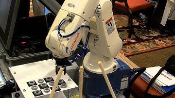 Denso VP 6 axis Robot Demo integrated with a Teledyne Dalsa Vision System