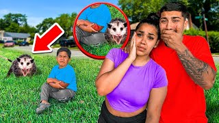 A Vicious OPPOSUM Attacked Zakyius! | @TheTrenchFamily A Vicious Opposum Attacked Zakyius