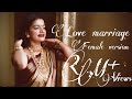 Love marriage  female version  hansika mhatre  preet bandre  2020  marathi love song