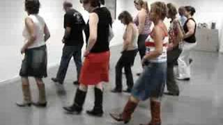 Video thumbnail of "Honky Tonk Twist Country Line Dance"