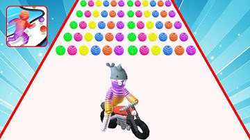 Rope Man Run 🌈🚴🏆 Gameplay Walkthrough Android Ios New level 77-86