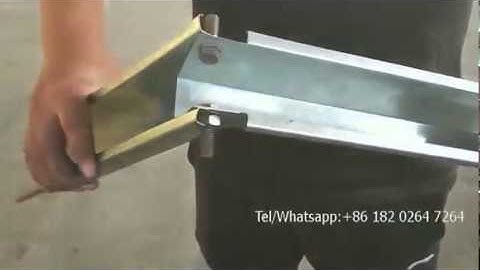 Omega furring channel roll forming machine for South Africa