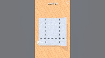 Paper fold Game Level 26