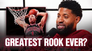 Paul George Explains Why Derrick Rose is The Best Rookie He’s Seen Enter The NBA