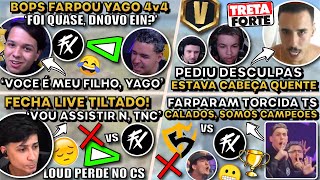 GIUH/BUT FARPAM TORCIDA TS! BOPS FARPA YAGO 4v4! BAK FECHA LIVE DERROTA FX! COREANO PEDE DESCULPAS!