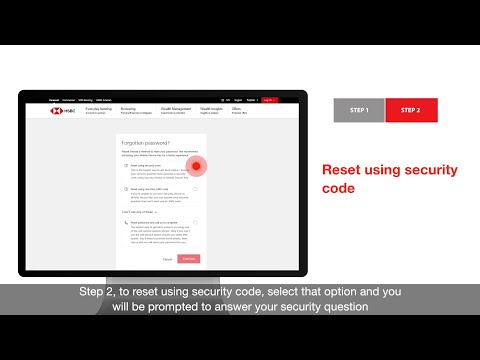 How to reset your Online & Mobile Banking password | HSBC Online Banking