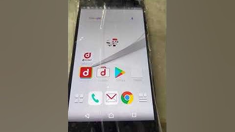 Xóa ứng dụng rác máy sony xách tay nhật docomo