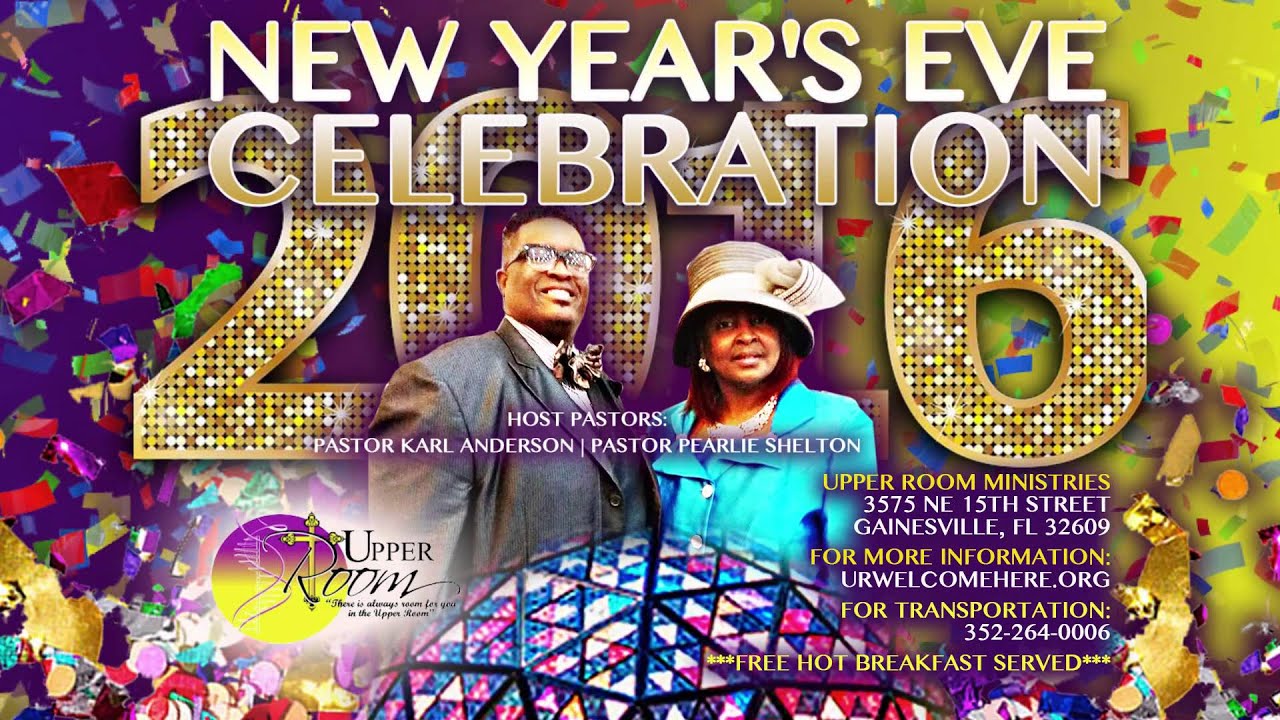 Upper Room Cogic New Years Eve Celebration 2016