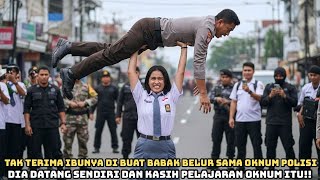 Download Lagu AWALNYA OKNUM POLISI BUAT BABAK BELUR IBUNYA, TAPI AKHIRNYA SISWI INI MEMBUAT OKNUM ITU JERA!! MP3