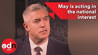 Stephen Barclay: May is acting in the national interest