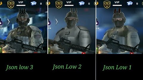 Mc5 || all json low & json HD updated 33 xio gameR