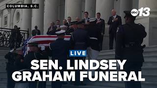 Lindsey Graham's funeral service in South Carolina