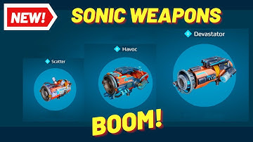 NEW SONIC Weapons: Scatter, Havoc, Devastator - War Robots Test Server Gameplay - WR
