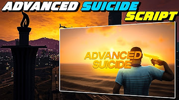 Free Advanced Suicide Script | QBCore / ESX | FiveM Tutorial #90