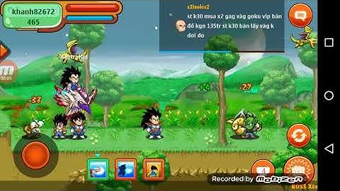 Cho nick Ngọc Rồng online sơ sinh có đệ tử