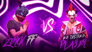 Zerox FF Vs NG Testing Player🎯|| @NonstopGaming_ Live Gameplay❤️