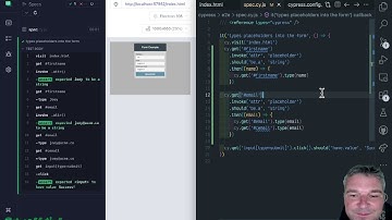 Type Placeholders Into The Form: manpm and cypress-await example