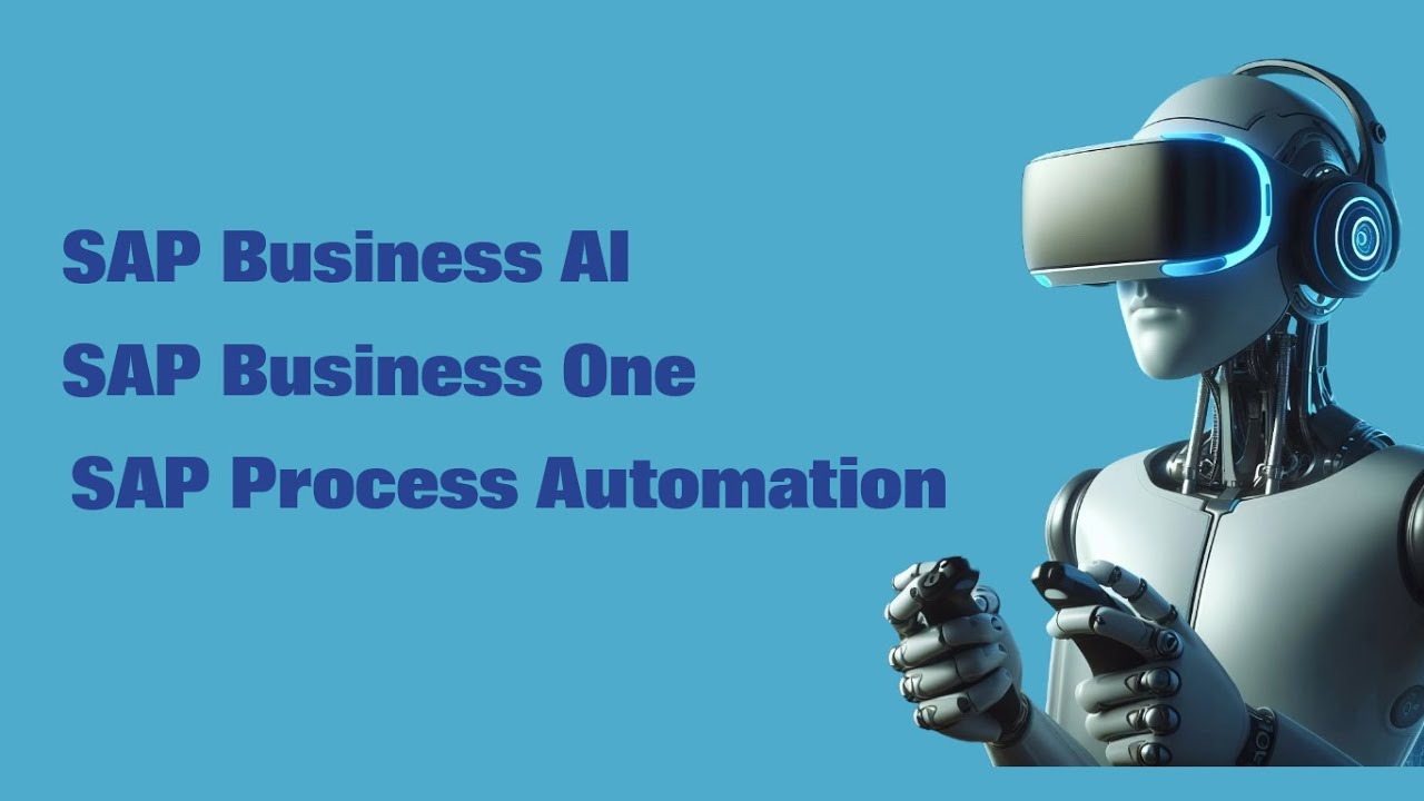 SAP Business AI + SAP Build Process Automation + SAP Business One - YouTube
