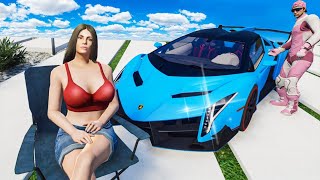 Stealing every car from Megan Fox in GTA 5