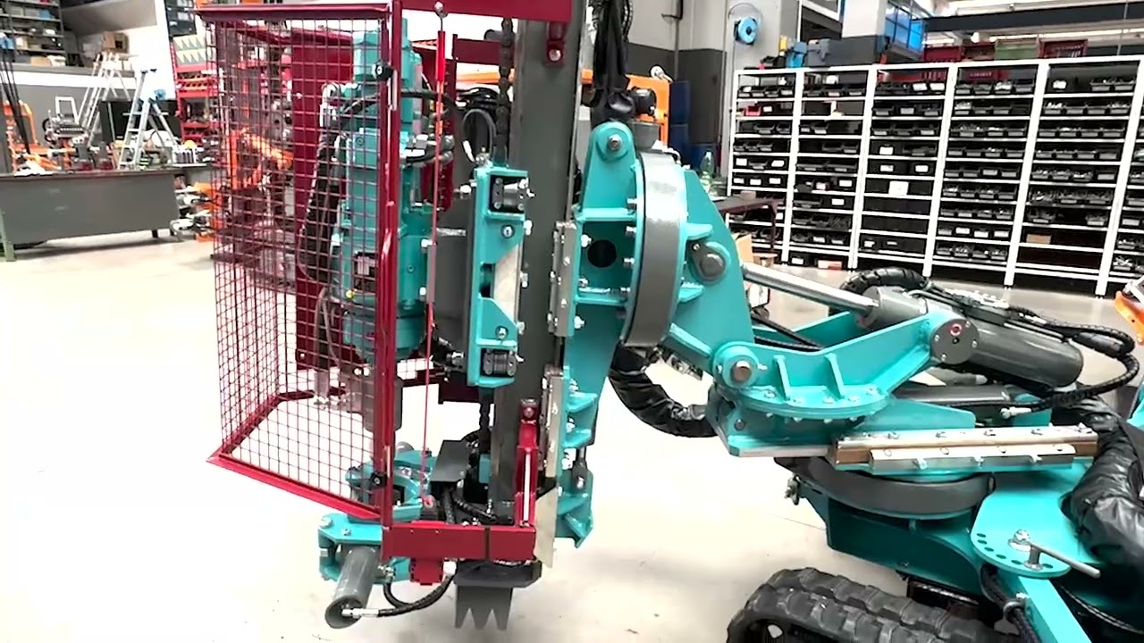 Marini Srl - MR-C 30 limited access and low headroom drilling rig