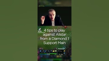 4 Tips and Tricks to Play Against Alistar from a Diamond 1 Support main #shorts