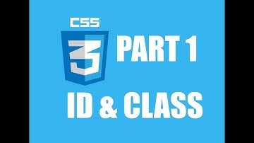 #basiccss CSS TUTORIAL || ID & CLASS || FOR  BEGINNERS!!
