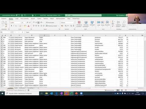 Excel Pivot – raportoijan työkalu