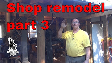 Shop remodel part 3 - vlog