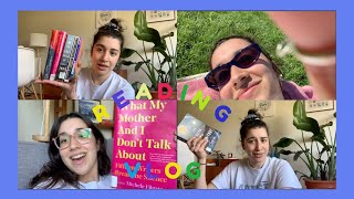 Reading Vlog | Library picks, coffee dates, sunshine + biking