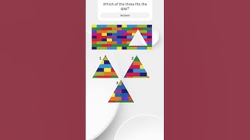 Can YOU find the missing piece?? 🧩 #puzzlegame #logicchallenge #shorts