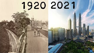 Evolution of Kuala Lumpur  1910 - 2021