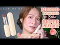 Tinted lip balm lokal berwarna bikin lembab  dear me beauty hypergloss lip balm review  swatches