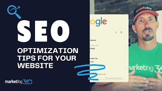 Website SEO Optimization Tips - 6 Quick Steps by Marketing 360 1,301 views 1 year ago 4 minutes, 49 seconds